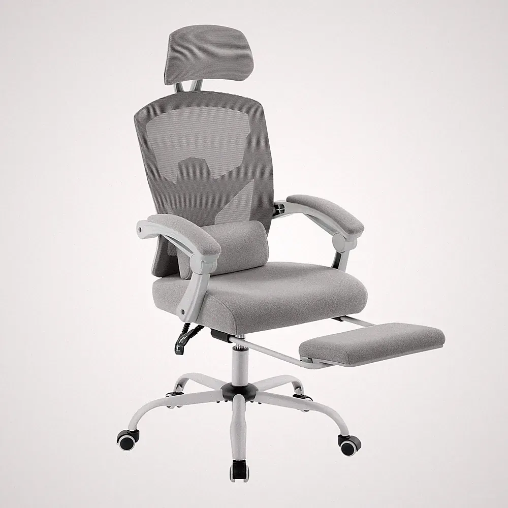 Ergonomic Reclining High Back Mesh LivingRoom Rocking Gaming Chair Computer Desk